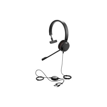 Jabra Evolve 30 II Mono MS USB C/A, USB C/A, Mono MS
