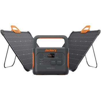 Jackery Explorer 1000 Pro Powerstation Kit, 1002 Wh Li-ion NMC Akku + 2 Saga 80 Jackery Explorer 1000 Pro Powerstation Kit, 1002 Wh Li-ion NMC Akku + 2 Saga 80