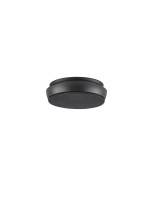 Jacob Jensen Rauchmelder, Schwarz, D: 10 cm, ABS