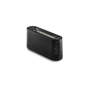 Jacob Jensen Toaster Long Slot, black , 41x11x19.5 cm (LxBxH), SS304/PP