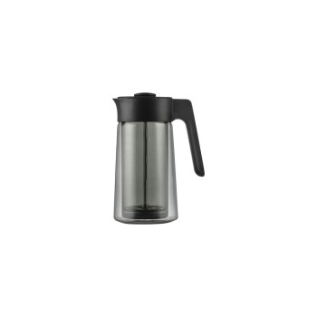 Jacob Jensen Kaffeepresse 0.8 Liter, Schwar, 11.7x23.6 cm (DxH), SS304/Glass/PP