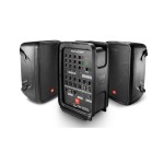 JBL EON 208P, Kompaktes Beschallungssystem, Lautsprecher-Set avec Powermixer