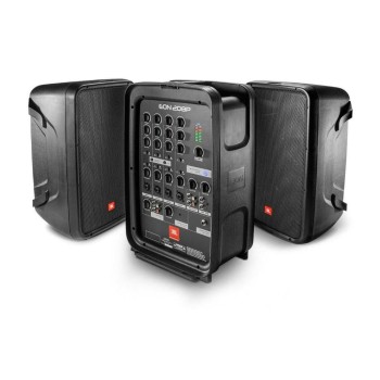 JBL EON 208P, Kompaktes Beschallungssystem, Lautsprecher-Set avec Powermixer