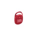 JBL CLIP 4, Bluetooth Speaker, red, Bluetooth, Wasserfest, 10h accu