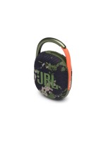 JBL CLIP 4, Bluetooth Speaker, Camouflage, Bluetooth, Wasserfest, 10h Akku