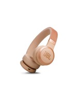 JBL LIVE 670NC, On-Ear Kopfhörer, sandstone, bis 65h Akku, ANC