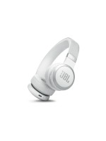 JBL LIVE 670NC, On-Ear Kopfhörer, weiss, bis 65h Akku, ANC