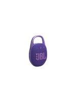 JBL CLIP 5, Bluetooth Speaker, Violett, Bluetooth, IP67, Auracast, 12h Akku