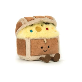 Jellycat Amuseables Treasure Chest 16 cm Jellycat Amuseables Treasure Chest 16 cm