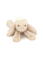 Jellycat Animal en peluche Smudge Rabbit Mollusque brun, 13 cm