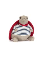 Jellycat Animal en peluche Jouet câlin de la Saint-Valentin Timmy Turtle Rouge