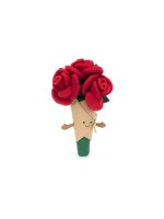 Jellycat Animal en peluche Amuseur bouquet de roses Rouge