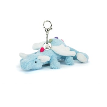 Jellycat Peluches porte-clés Amuseables Sky Dragon Charm