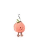 Jellycat Peluches porte-clés Amuseables Peach Bag Charm