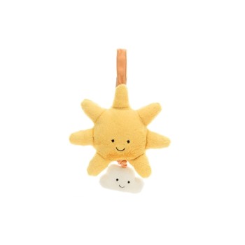 Amuseable Sun Musical Pull Kuscheltier, gelb Amuseable Sun Musical Pull Kuscheltier, gelb
