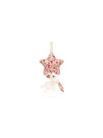 Jellycat Blossom Bunny Train musical, Cream 18 cm Crème