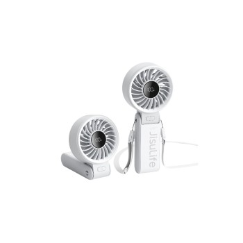 Jisulife Handheld Fan 7 Ventilator grey, 3600mAh Jisulife Handheld Fan 7 Ventilator grey, 3600mAh