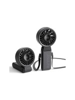 Jisulife Ventilateur à main Fan 7 Noir