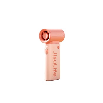 Jisulife Handheld Fan 9 Ventilator Pink, 3600mAh Jisulife Handheld Fan 9 Ventilator Pink, 3600mAh