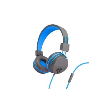 Jlab JBuddies Studio Kids, supra-auriculaire, pliable, bleu graphite Jlab JBuddies Studio Kids, supra-auriculaire, pliable, bleu graphite