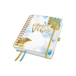 Jolie Wochenagenda Inspire, Good Vibes, A5, Spiralb., 1W/2S, 240 pages, 16.8x21.5cm