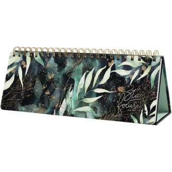 Jolie Wochenplaner undat,, Glamorous Leaves, Spiralbindung, 30x11,4cm, with Stickers Jolie Wochenplaner undat,, Glamorous Leaves, Spiralbindung, 30x11,4cm, with Stickers