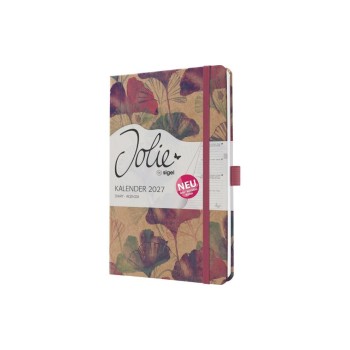 Jolie Wochenagenda Pure, Sunlight Gingko A5, 1W/2S, 174 Seiten, 13.5x20.3cm, d/e/fr/nl Jolie Wochenagenda Pure, Sunlight Gingko A5, 1W/2S, 174 Seiten, 13.5x20.3cm, d/e/fr/nl