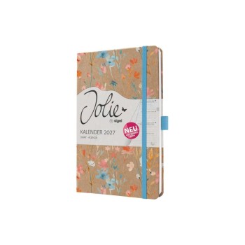 Jolie Wochenage. Pure, Blue Floral, A5, 1W/2S, 174 Seiten, 13.5x20.3cm, d/e/fr/nl Jolie Wochenage. Pure, Blue Floral, A5, 1W/2S, 174 Seiten, 13.5x20.3cm, d/e/fr/nl