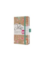 Jolie Agenda hebdomadaire Pure Fleur, 2027, Brun/Multicolore
