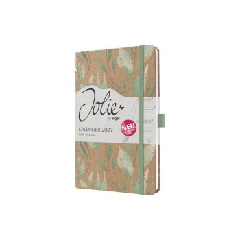 Jolie Wochenagenda Pure, Sparkle Leaves A5, 1W/2S, 174 Seiten, 13.5x20.3cm, d/e/fr/nl Jolie Wochenagenda Pure, Sparkle Leaves A5, 1W/2S, 174 Seiten, 13.5x20.3cm, d/e/fr/nl