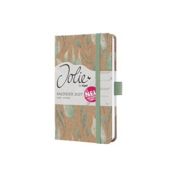 Jolie Wochenagenda Pure, Sparkle Leaves A6, 1W/2S, 174 Seiten, 9,5x15cm, d/e/fr/nl Jolie Wochenagenda Pure, Sparkle Leaves A6, 1W/2S, 174 Seiten, 9,5x15cm, d/e/fr/nl
