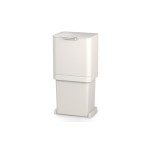 Joseph Joseph Bacs de recyclage Totem Pop 40 l, Blanc