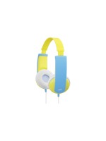 JVC HA-KD5 Stereo Kinderkopfhörer, yellow, Kindergerecht, Lautstärkebegrenzung