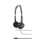 JVC HA-L50 Stereokopfhörer, schwarz, 1.5m Kabel, faltbares Design