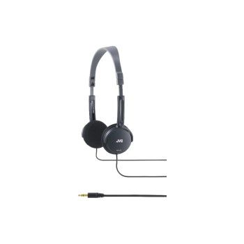 JVC HA-L50 Stereokopfhörer, schwarz, 1.5m Kabel, faltbares Design JVC HA-L50 Stereokopfhörer, schwarz, 1.5m Kabel, faltbares Design