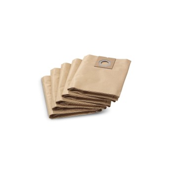 Kärcher Papier-Filterbeutel, 5 Stk, Staubklasse M Kärcher Papier-Filterbeutel, 5 Stk, Staubklasse M