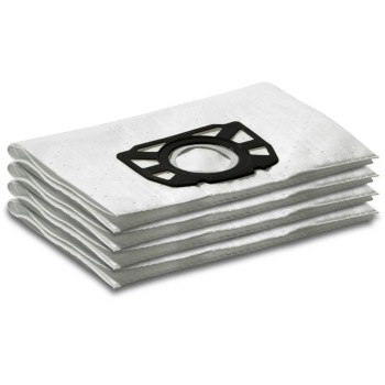 Kärcher Vliesfilterbeutel for WD Sauger, 4 Stk., extrem reissfest Kärcher Vliesfilterbeutel for WD Sauger, 4 Stk., extrem reissfest