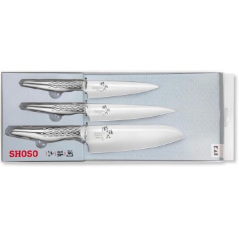 Kai Seki Magoroku Shoso Messerset 3 tlg., with AB-5156/AB-5163/AB-5161