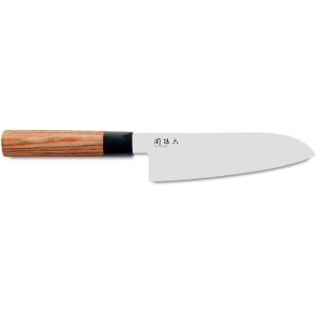 Kai Red Wood Santoku 17cm, Edelstahlklinge, HRC 58