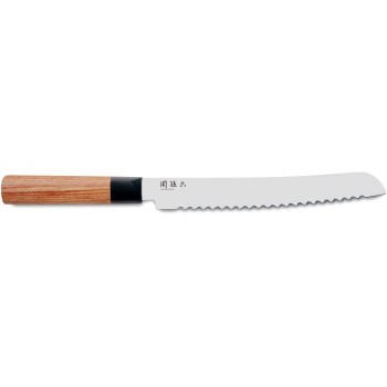 Kai Red Wood Brotmesser 22cm, Edelstahlklinge, HRC 58