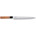 Kai Couteau à filet Red Wood Yanagiba 24 cm, Brun