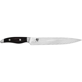 Kai Shun Nagare black Schinkenmesser, Damaszenerstahl, 61 HRC, Pakka Holz Europa Kai Shun Nagare black Schinkenmesser, Damaszenerstahl, 61 HRC, Pakka Holz Europa