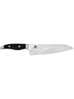 Kai Shun Nagare black Kochmesser, Damaszenerstahl,  61 HRC, Pakka Holz Europa