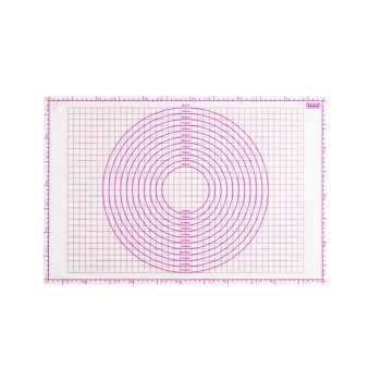 Kaiser Inspiration Fondant Matte, Silikon, transparent Skalierung+ Hilfslinie
