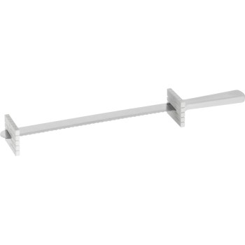 Kaiser Couteau à gâteau avec entretoise, Argenté/Blanc Kaiser Couteau à gâteau avec entretoise, Argenté/Blanc