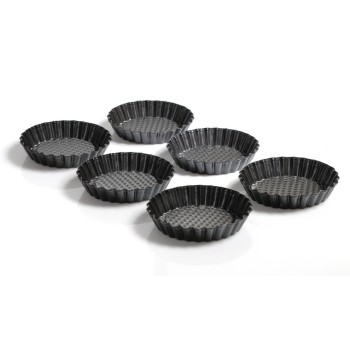 Kaiser Tortelett-Set 6-teilig, antihaftbeschichtet Kaiser Tortelett-Set 6-teilig, antihaftbeschichtet