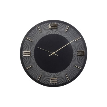 Kare Wanduhr Leonardo, Grösse: 49x49x5cm, black /Gold Kare Wanduhr Leonardo, Grösse: 49x49x5cm, black /Gold