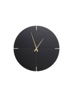 Kare Horloge murale Andrea 60 cm, Doré/Noir