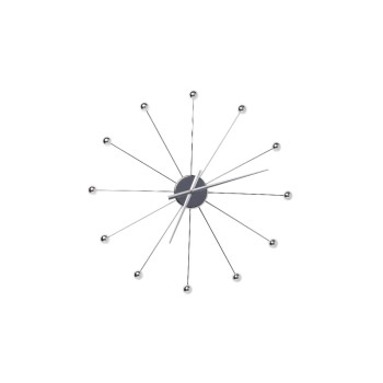 Kare Wanduhr, Quarzuhrwerk, H: 30 cm, B: 60 cm, T: 6 cm Kare Wanduhr, Quarzuhrwerk, H: 30 cm, B: 60 cm, T: 6 cm