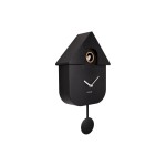 KARLSSON Wanduhr Kuckuck, Schwarz, 41x 8.5 x 21.5cm, Exkl. 3 x AA batteries